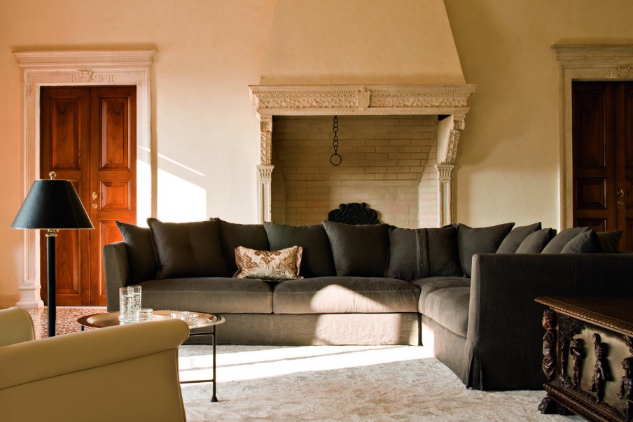 The modular sofa classic Boheme, Alberta Salotti