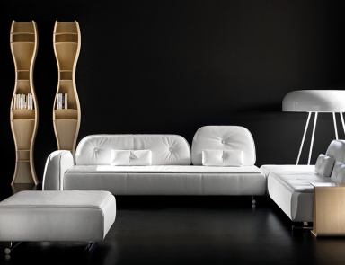 The Loop modular sofa by Alberta Salotti