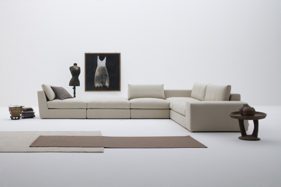 Modular sofa Newport, Alberta Salotti