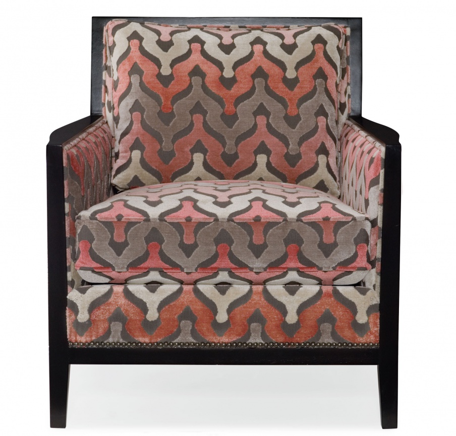 A chair made from the wood of Afton, Bernhardt