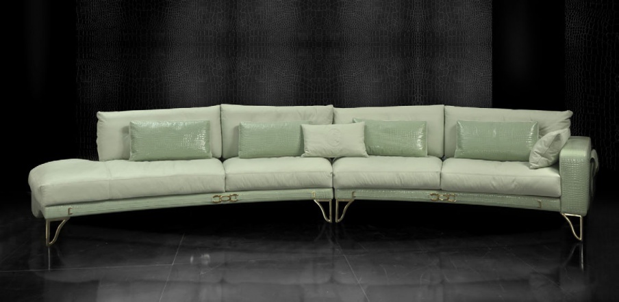 Sofa modular Alabama oval, Formitalia