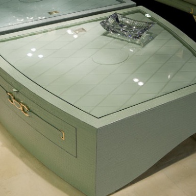 Alabama coffee table oval