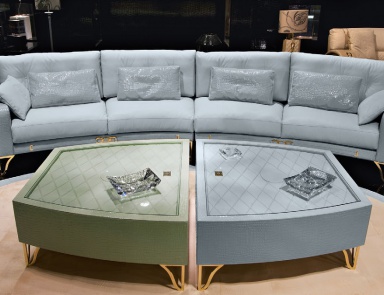 Sofa modular Alabama oval, Formitalia