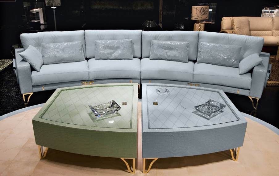 Sofa modular Alabama oval, Formitalia