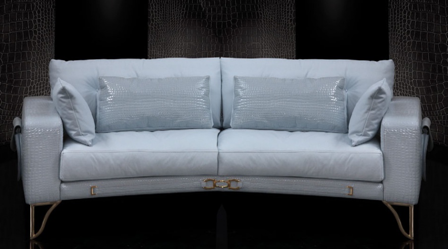 Sofa double Alabama oval, Formitalia