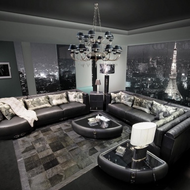 Three-seater sofa Malinew