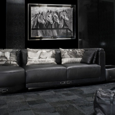 Three-seater sofa Malinew