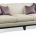 Three-seater sofa Hickory White