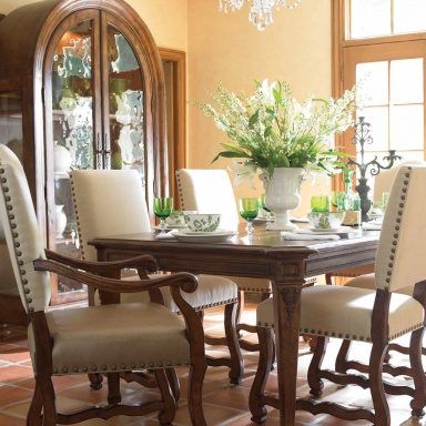 Dining table Hickory White