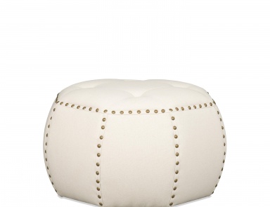 Banner round Ottoman, Sam Moore