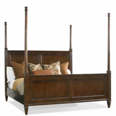 Double bed King Hi-Lo Poster Bed