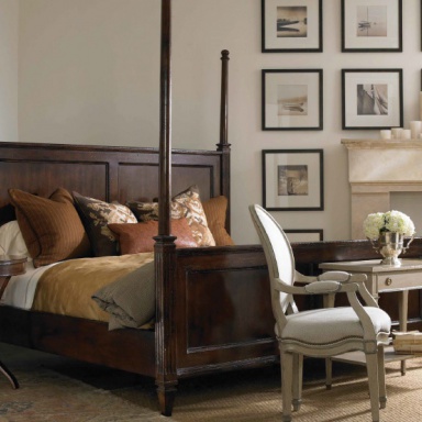 Double bed King Hi-Lo Poster Bed