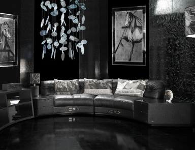 Semi-circular sofa Sitting 2010 BLA, Formitalia