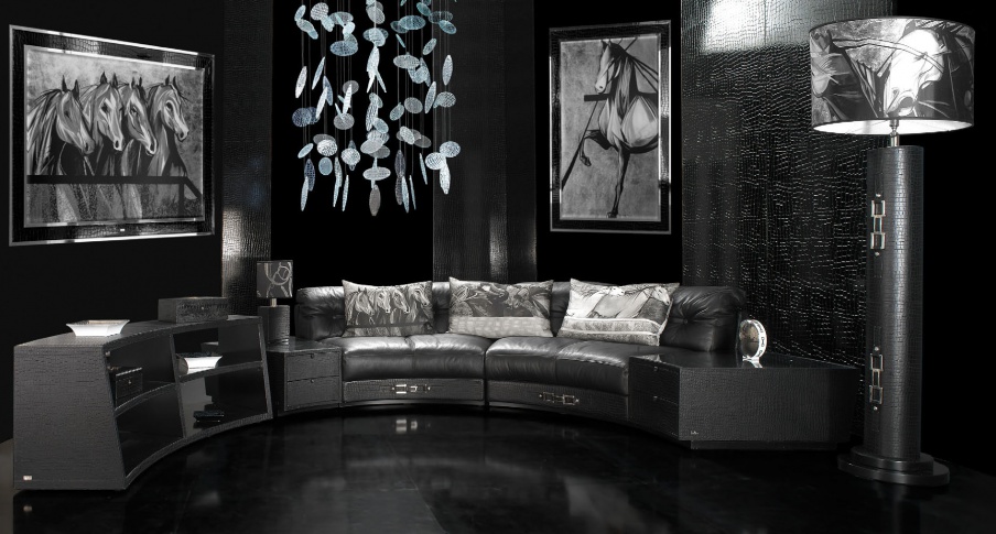 Semi-circular sofa Sitting 2010 BLA, Formitalia