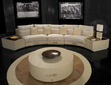 Semi-circular sofa Sitting 2010 BE, Formitalia