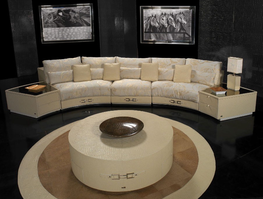 Semi-circular sofa Sitting 2010 BE, Formitalia