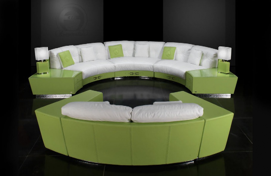 Semi-circular sofa Sitting 2010 BLA, Formitalia