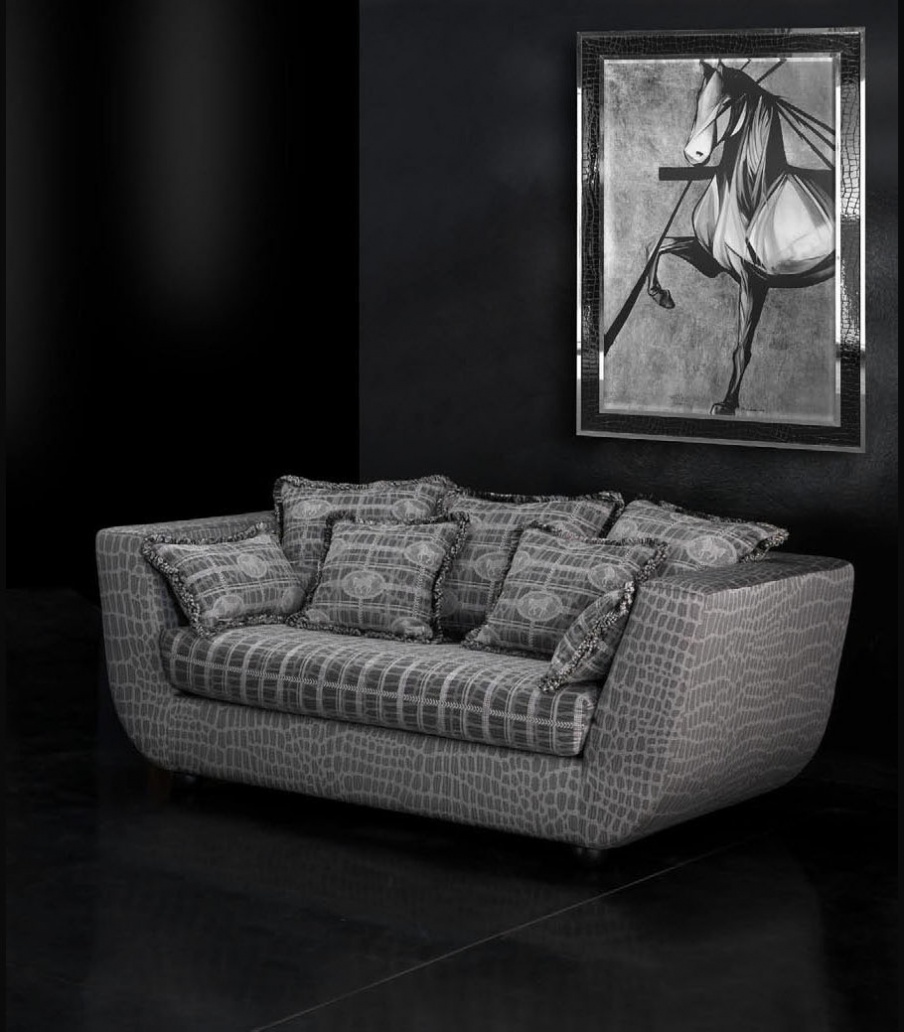 Double sofa Yorkshire, a frame made of natural wood, Formitalia Luxury furniture MR