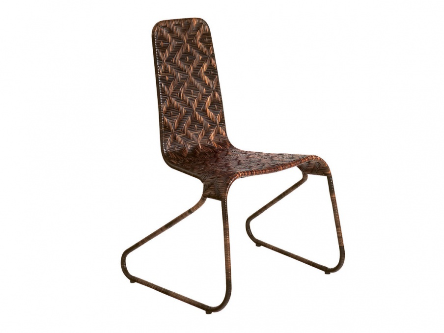 Chair with steel frame Flo, Driade