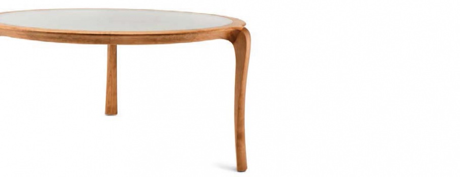 Whity dining table, Ceccotti