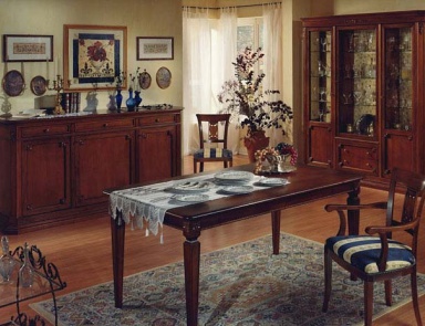 Dining room solid wood Olimpo, Megaros