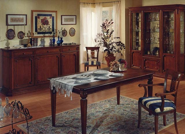 Dining room solid wood Olimpo, Megaros