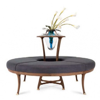 Stool Large round flower