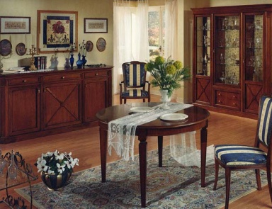 Dining room solid wood Venere, Megaros