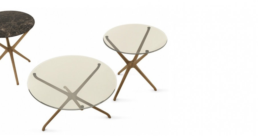 Table circular Croix de bois, Ceccotti