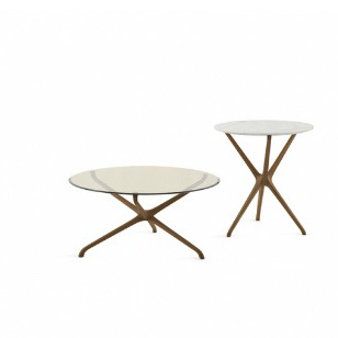 Table circular Croix de bois