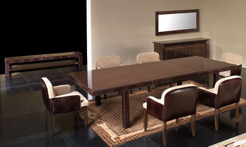 Plaza dining table, Formitalia