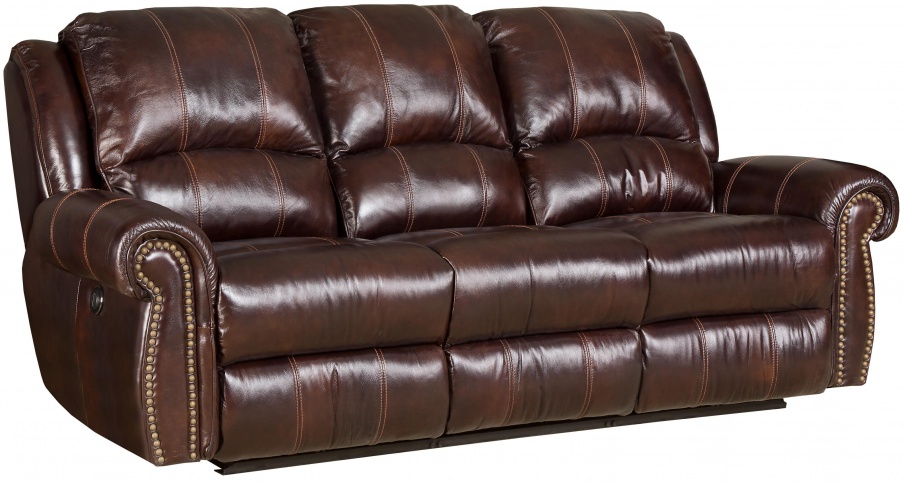 Sofa Power Sofa with Two Recliners, Bradington-Young