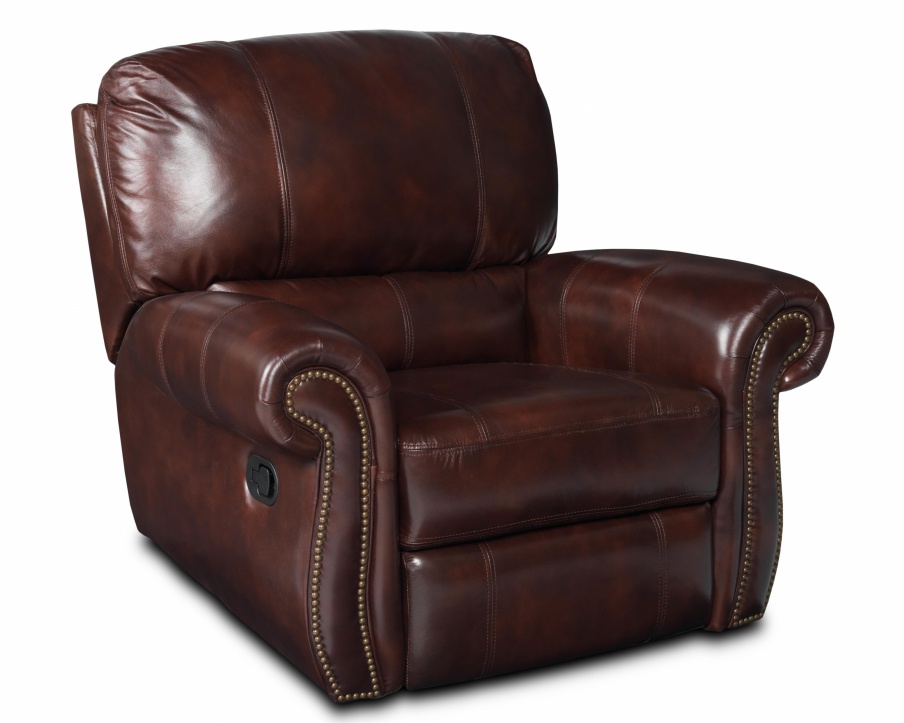 Armchair Recliner Chair with a frame made of wood and metal and