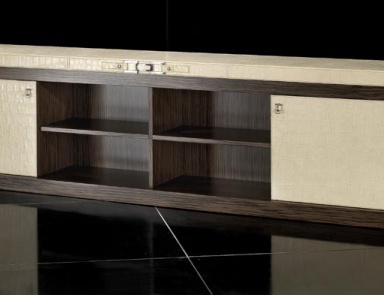 Dresser with the TV Sitting Round A low TV Cabinet, Formitalia