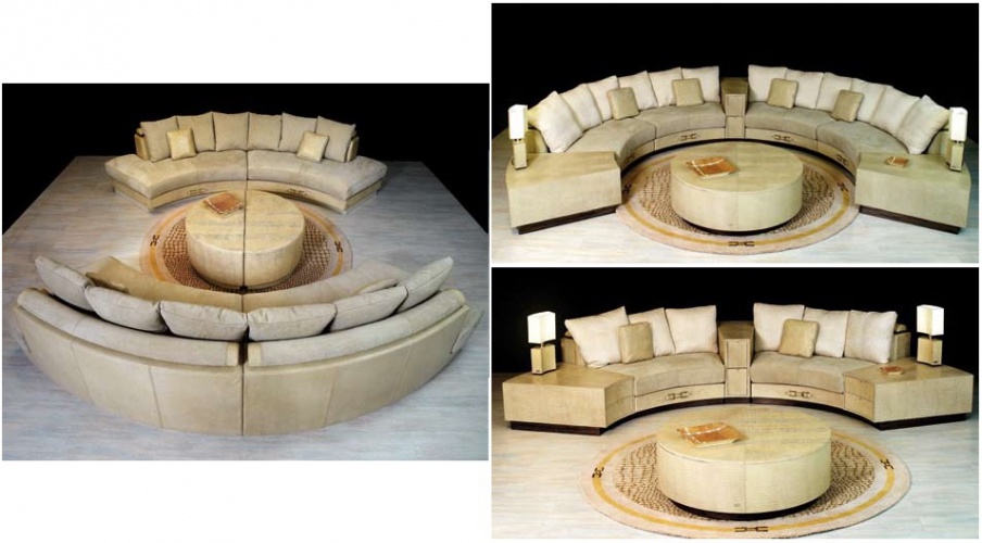 A coffee table Sitting A Round, Formitalia