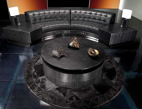 Double semicircular sofa Modern Sitting, Formitalia