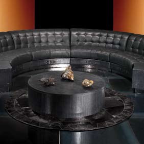 Quadruple semi-circular sofa Modern Sitting