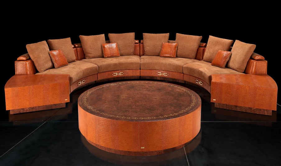 Modular sofa Sitting A Round, Formitalia