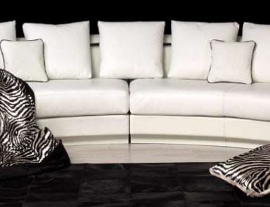 Semi-circular sofa Sitting Open, Formitalia