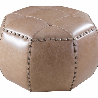 The Octagonal Pouf Ottoman