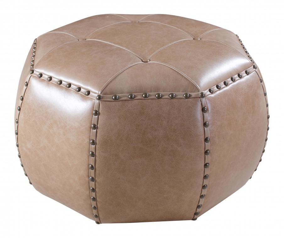 The Octagonal Pouf Ottoman, Bradington-Young