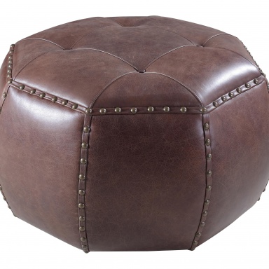 The Octagonal Pouf Ottoman