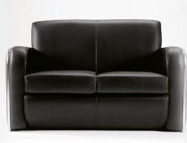 Lincoln road sofa in leather upholstery, Formitalia
