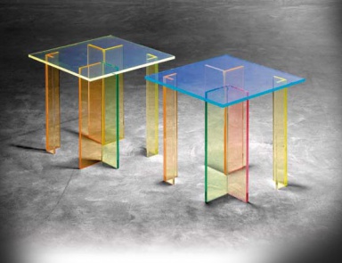 Coffee table square Light, Formitalia