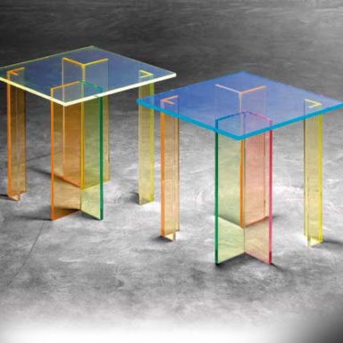 Coffee table square Light