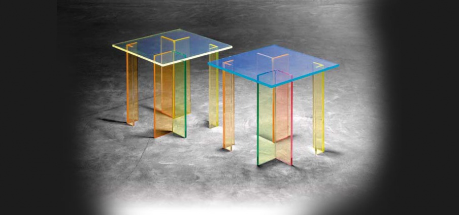 Coffee table square Light, Formitalia