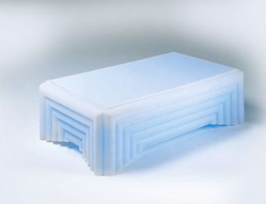 Blue table lamp, Formitalia