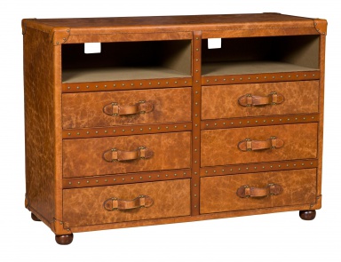 Chest Steamer Entertainment Center, Bradington-Young