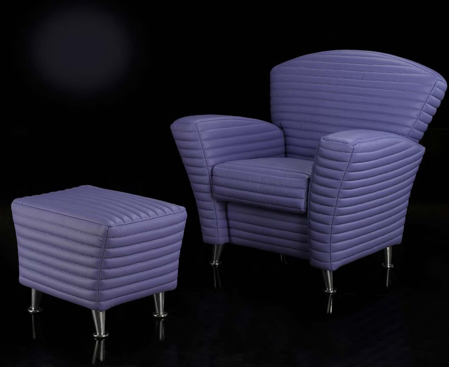 Armchair with pouf Indian Creek, Formitalia