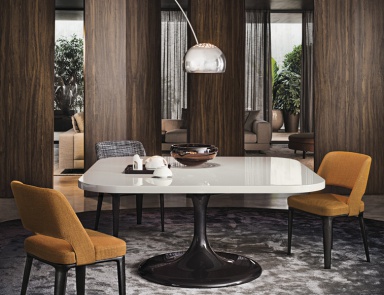 Dining table square Neto, Minotti